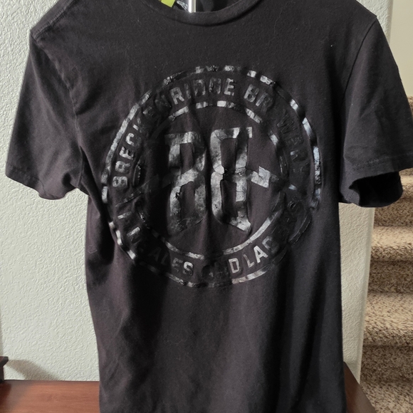 District Tops - Breckenridge Brewery Black Graphic Tee